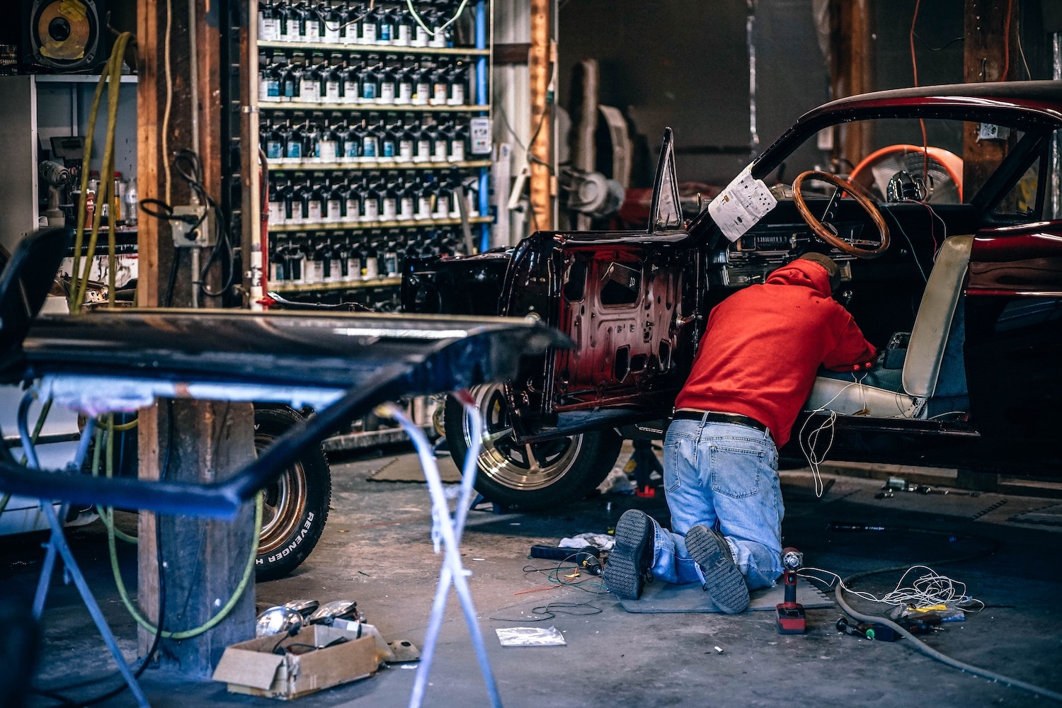 spray painting cover